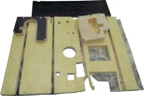 Wickelisoliersatz aus schaumstoffartigen Materialien, in verschiedenen Formen und Ausschnitten, zur Verwendung in BPH-25 Geräten der Marke Wolf.